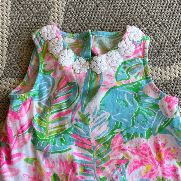 Lilly Pulitzer bubble romper 12-18 months girls onesie bodysuit - Picture 2 of 5